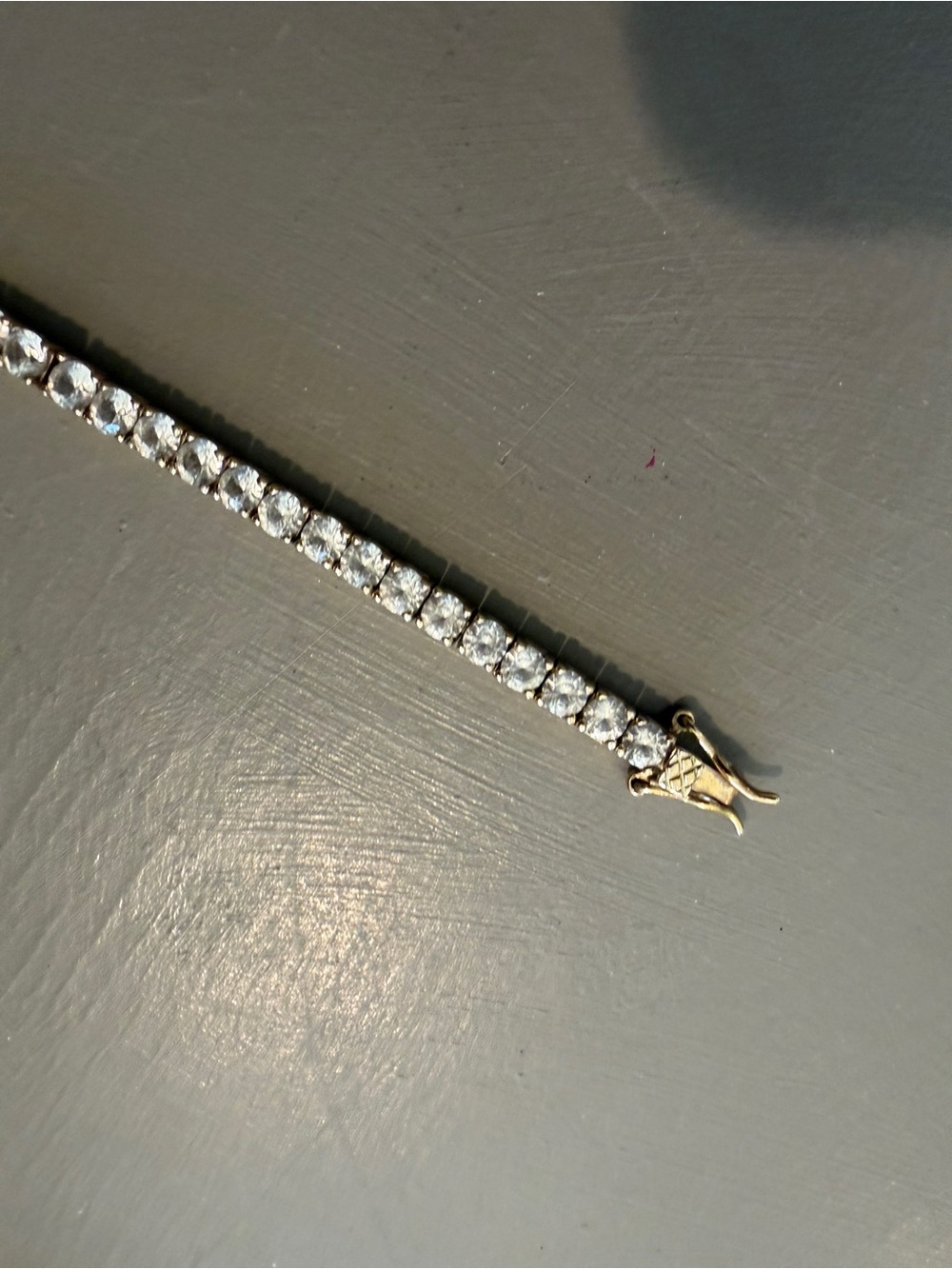 Dorsey kate rivière 3.75MM bracelet lab white sapphire